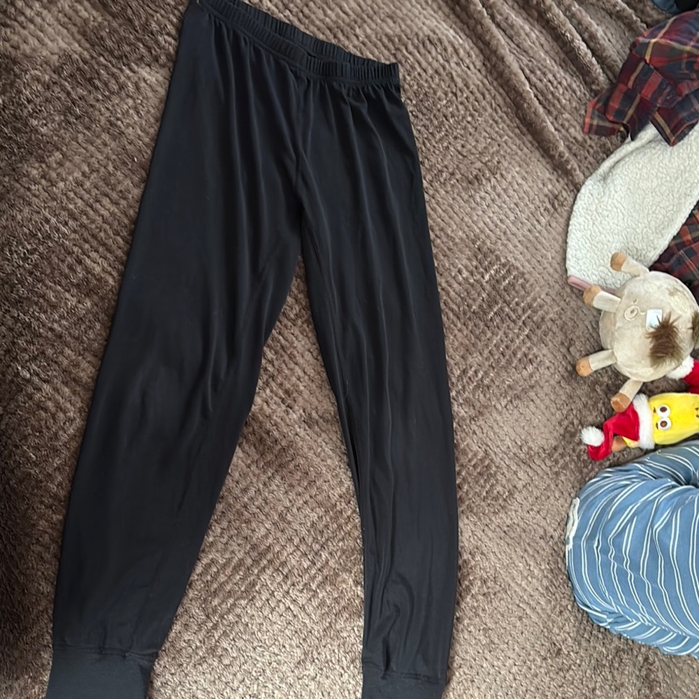Kids Black Jogger Pants